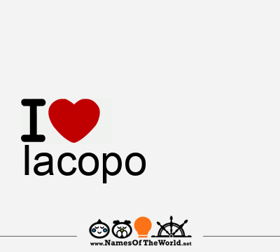 I Love Iacopo