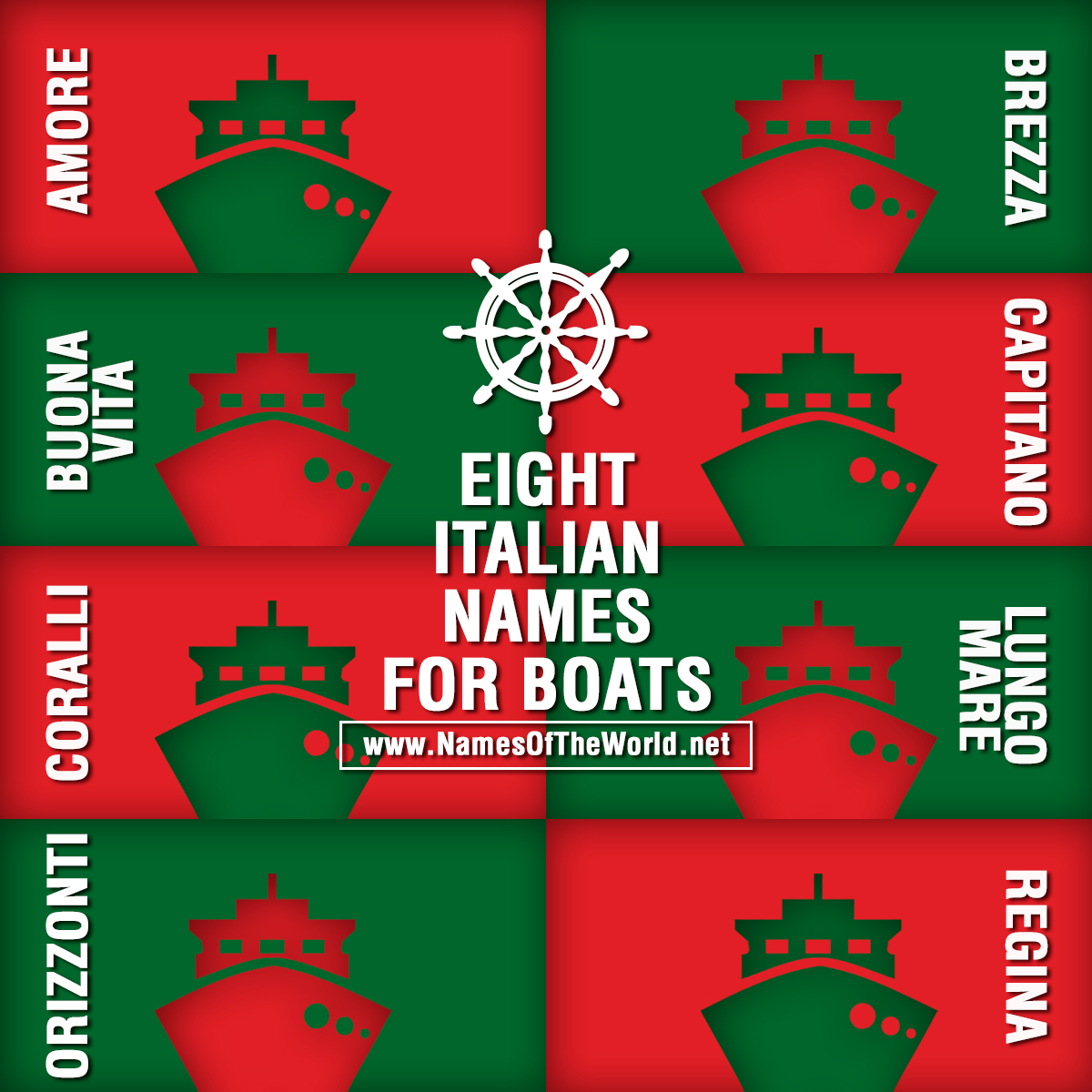 motorboat in italian language
